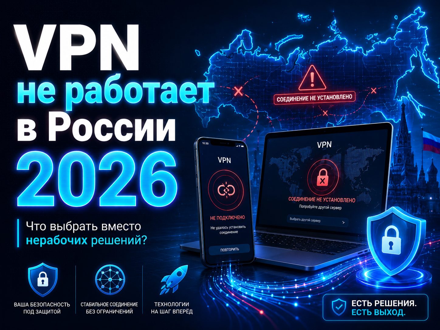 Aeza ВПН перестал работать