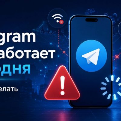 Telegram не работает сегодня