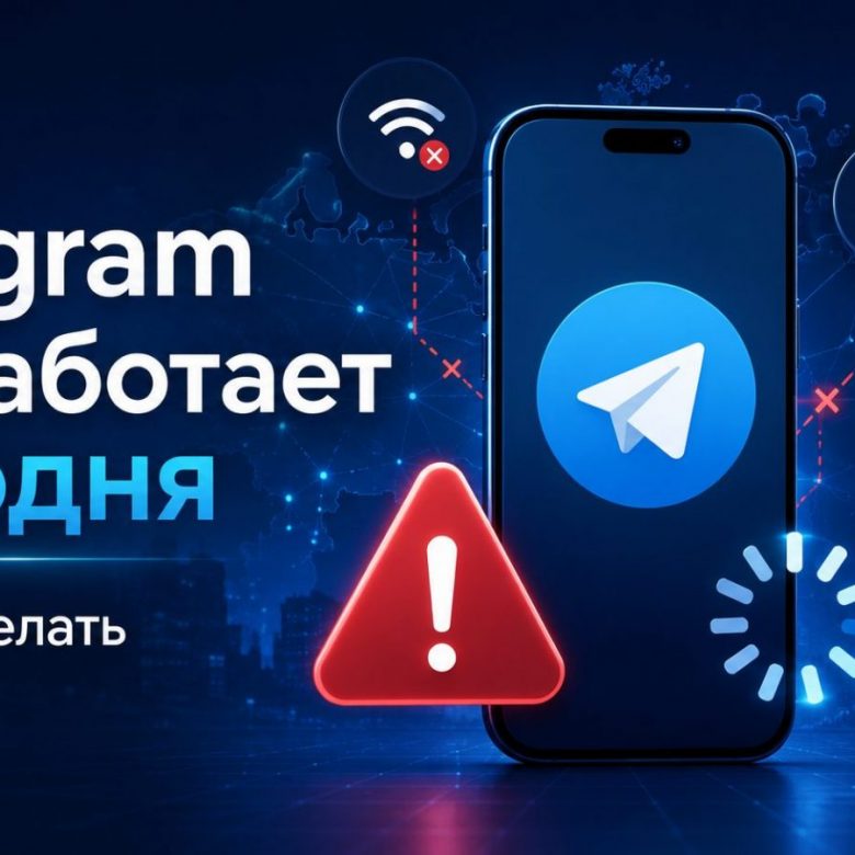Telegram не работает сегодня